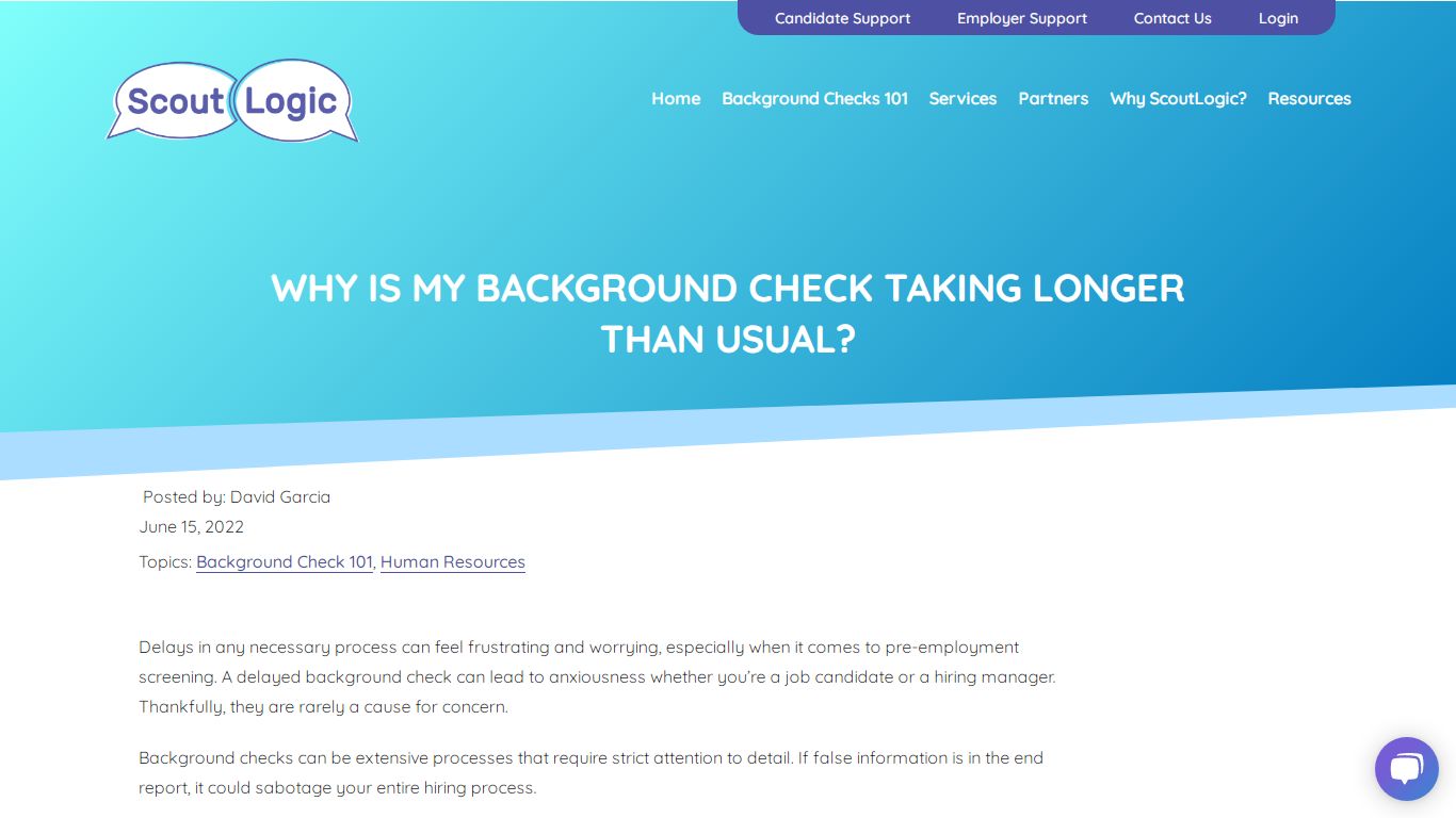 Why Is My Background Check Taking Longer Than Usual?